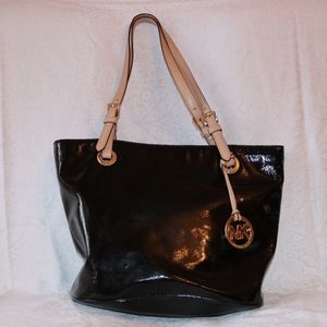 Michael Kors patent leather bag